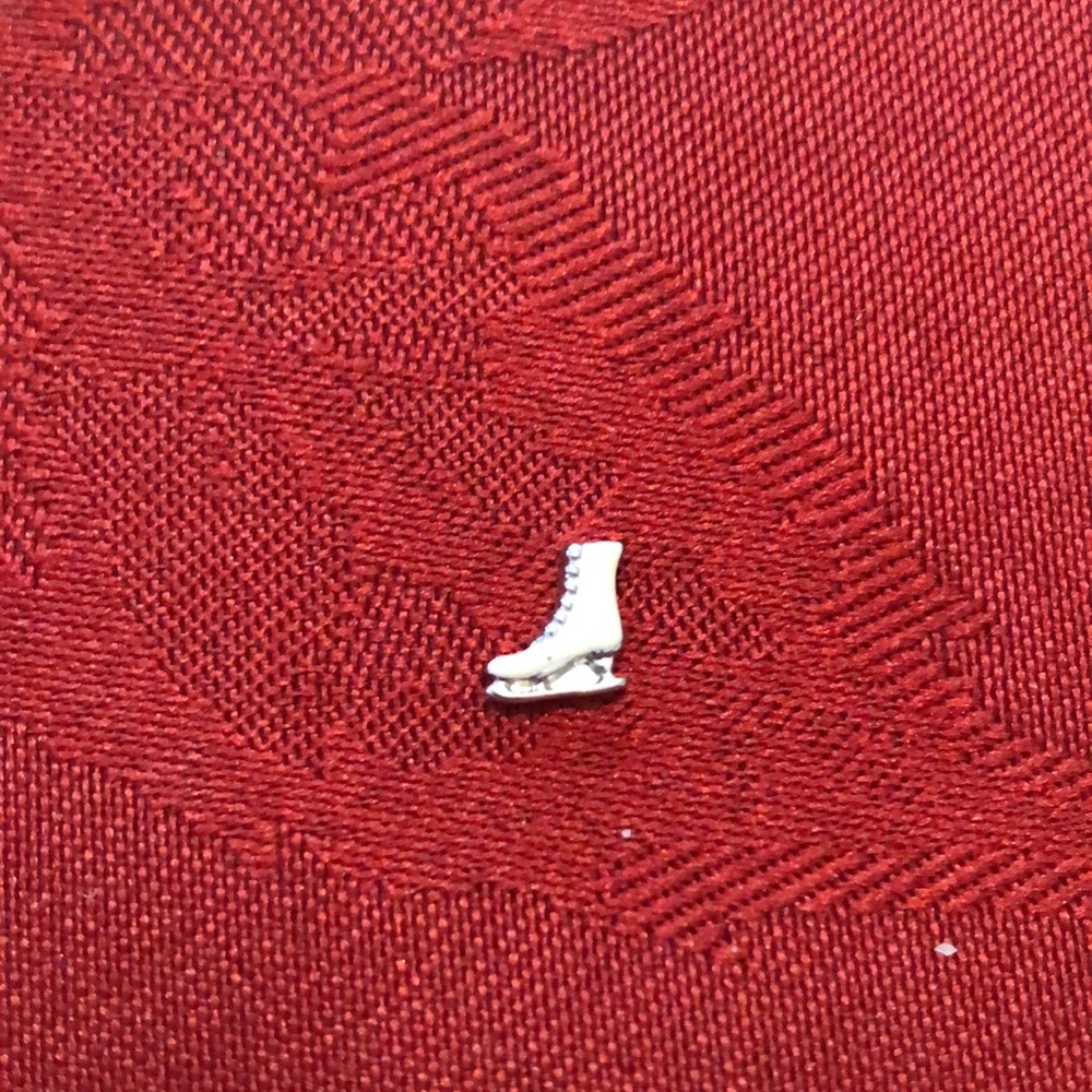 Ice skate charm